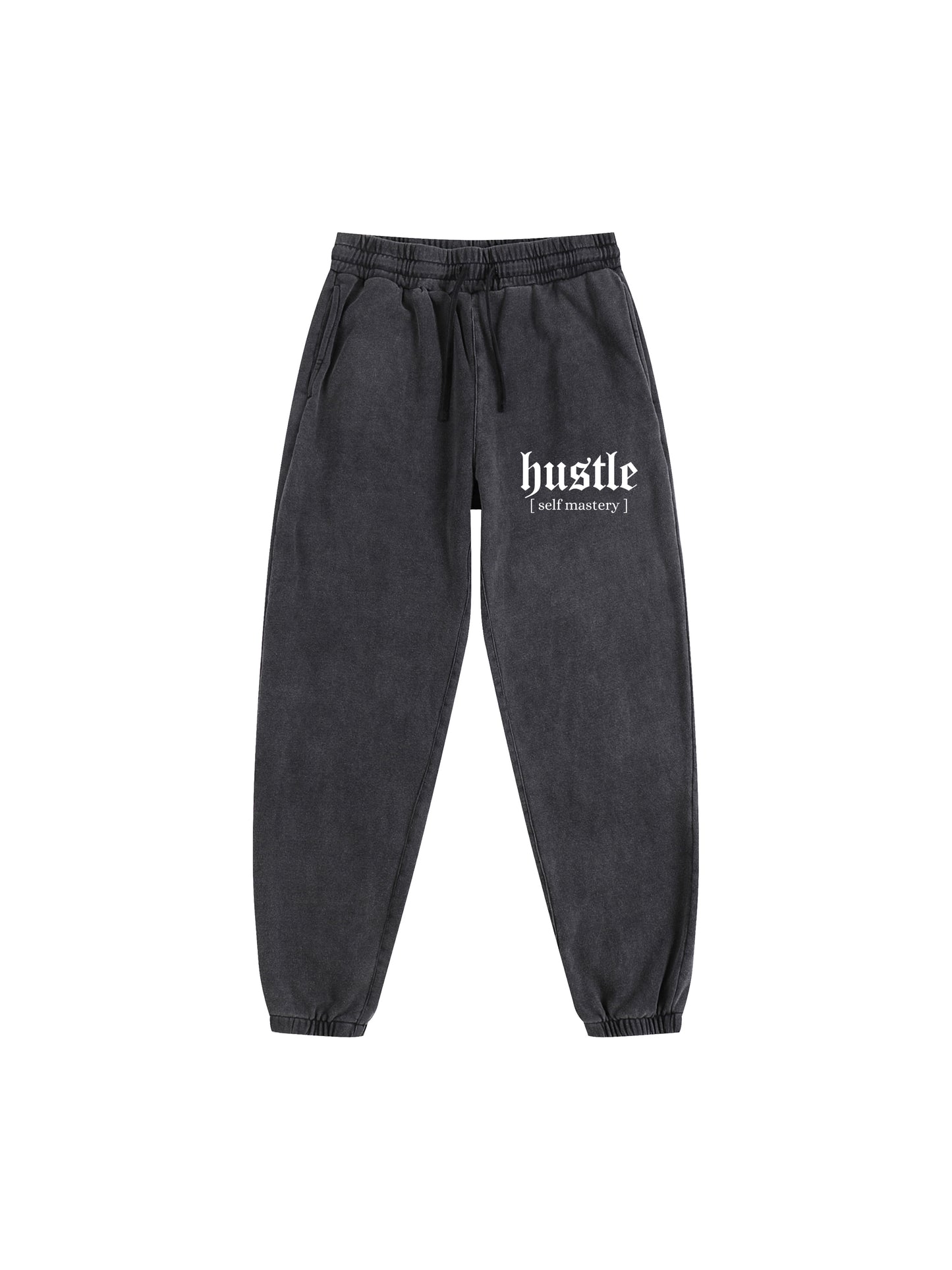 'SELF MASTERY' Vintage Wash Joggers