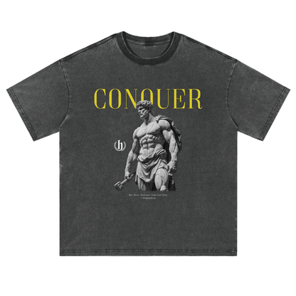 'CONQUER' Vintage Tee