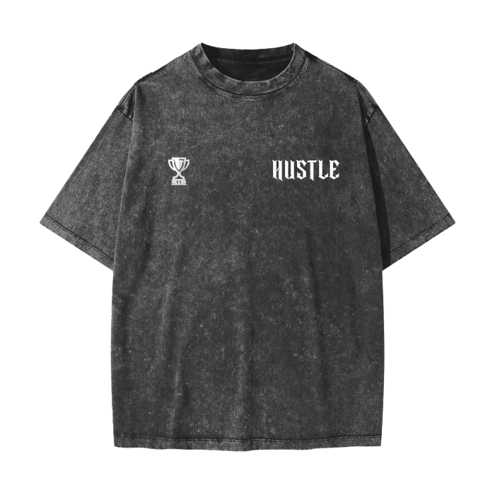 'CHAMPION MENTALITY' Heavy Wash Vintage Tee