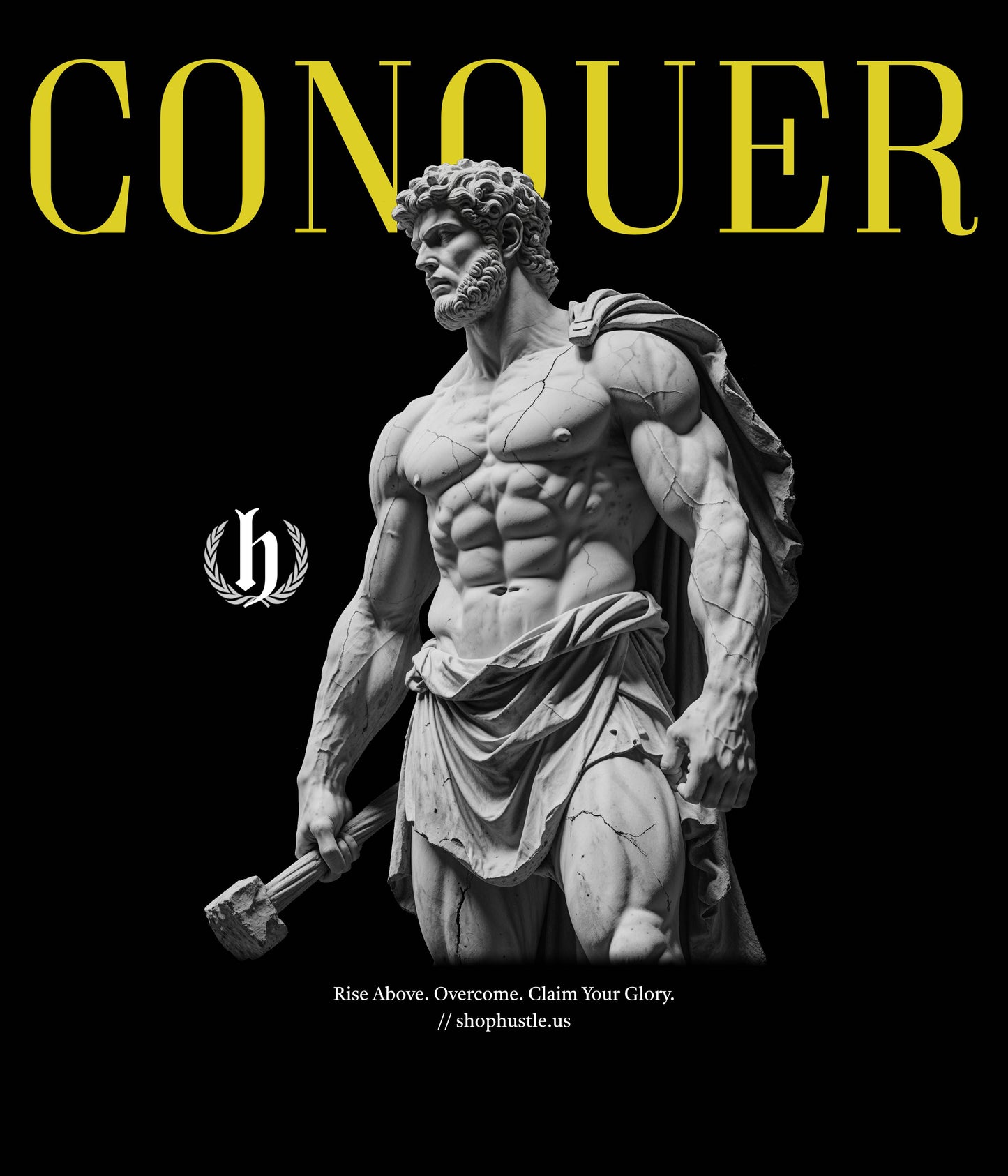 'CONQUER' Vintage Tee