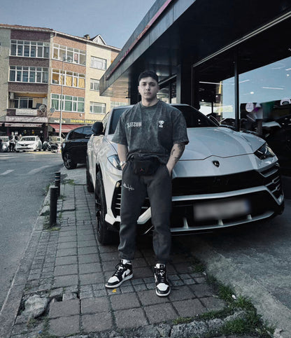 'CHAMPION MENTALITY' Heavy Wash Vintage Tee