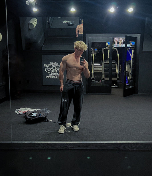 'SELF MASTERY' Vintage Wash Joggers