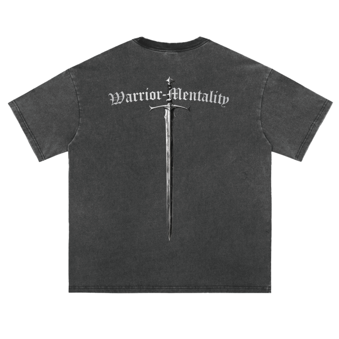 'WARRIOR MENTALITY' Vintage Tee