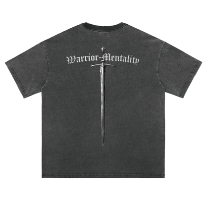 'WARRIOR MENTALITY' Vintage Tee